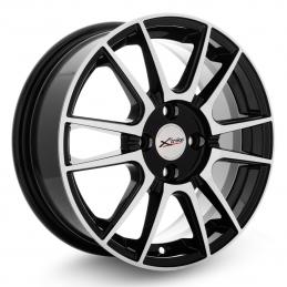 X`trike X-127 6x15 PCD4x100 ET45 Dia60.1 BK/FP